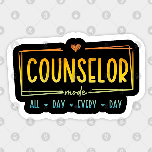 School Counselor Sticker by Xtian Dela ✅